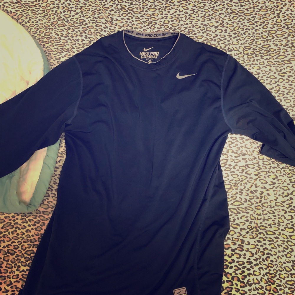 Nike Pro Combat Dri fit shirt(Medium)